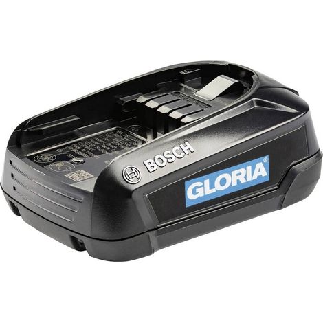 Gloria Haus und Garten 729101.0000 2.5 Ah Bosch Akku Batteria per elettroutensile 18 V 2.5 Ah Li-Ion (1/4)