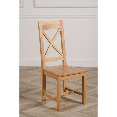 Berkeley Solid Oak Dining Chairs for Dining Room or Kitchen (1/5)