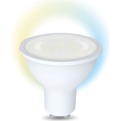 DENVER LED-Lampe SHL-440, GU10, 300 lm, EEK G, Reflektor, WW/NW (1/5)