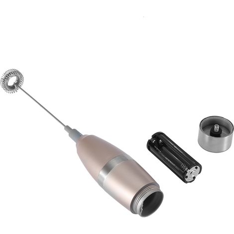 Stainless Steel Electric Milk Frother High Speed Handheld Foam Maker Drink Mixer