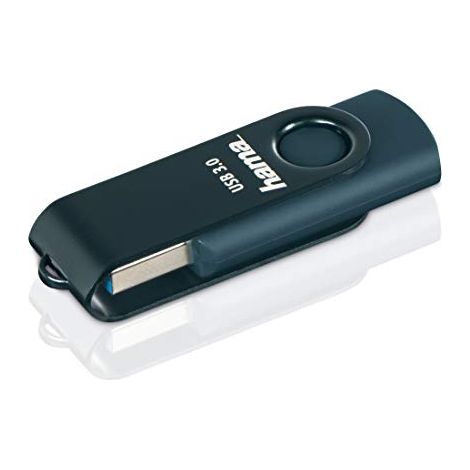 Hama Rotate unità flash USB 128 GB USB tipo A Blu (ROTATE USB STICK USB 3.0 128GB BLUE) (1/4)
