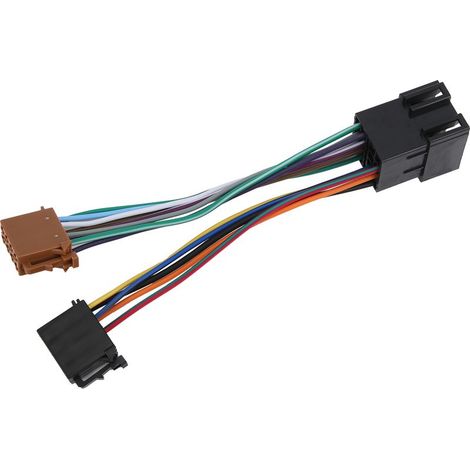 Adaptateur de faisceau de câblage ISO pour autoradio, compatible avec Peugeot 106, 206, 306, 307, 405, 406 et 607. (1/5)
