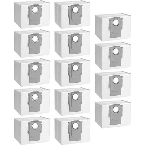 Lot de 14 sacs à Poussière pour Roborock S8+/ S8 Pro Ultra/ S7 MaxV Ultra/ S7 Pro Ultra/ Q7+/ Q7 Max+/ Q8 Max+/ Q5 Pro+/ T8 Aspira (1/4)