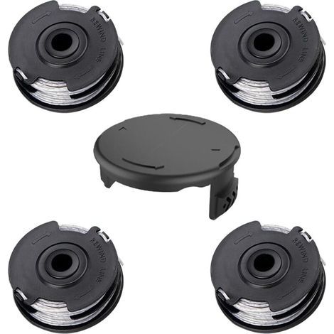 1Bobine Rechange pour Coupe Bordure,Pour Bosch ART 23 SL/ART 26 SL/ART 2300/ART 23-28/ART EASY(F016800569/F016800385),avec 1 pièce Couvercle(F016F04557),pour tondeuse à gazon Bosch (1/4)