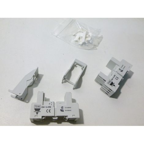 Socle avec etrier pour relais miniature industriel CARLO GAVAZZI ZMI4N