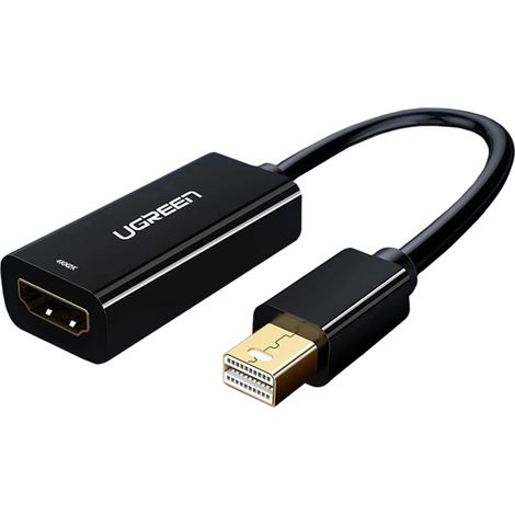Adaptador Ugreen MD112 10461 mini DisplayPort (macho) / HDMI (hembra) FHD 1080p - negro