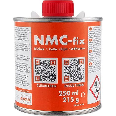 Universal-Kleber NMC-FIX für Isolierschläuche - Pinseldose 250 ml
