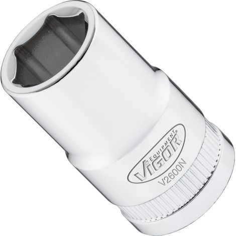 Douille ∙ V2600N ∙ Carré creux 1/2 pouce (12,5 mm) ∙ Profil à 6 pans extérieurs ∙ Taille 14 mm