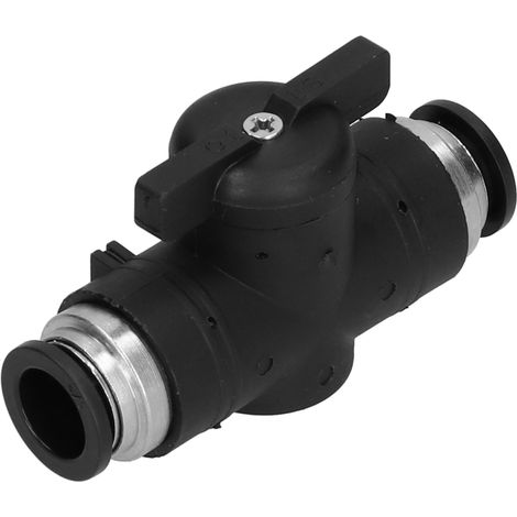 Raccord pneumatique rapide autobloquant 1/2 pouce, vanne de joint de tuyau d'air à commande manuelle (1/5)