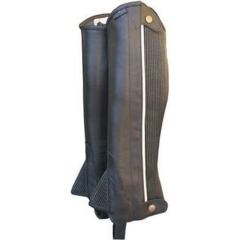 S, Marrone: Ghette unisex in pelle di vitello da equitazione modello Regular (1/3)