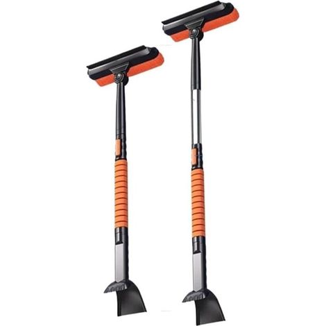Grattoir à glace pour voiture 1set Car Ice 3 In 1 5 In 1 Retractable Brosse Pelle Outil Pelle À Neige D'hiver Grattoir De Déglaçage Accessoires De Nettoyage Automobile Pelle pour Voitures(3 in 1) (1/5)