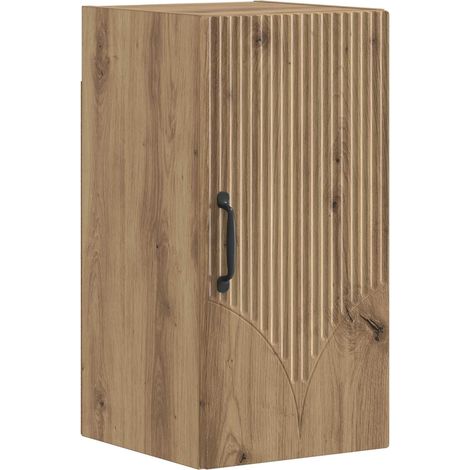 Armario de pared para baño HOORN Roble artisan 30 x 31 x 59 cm vidaXL (1/5)