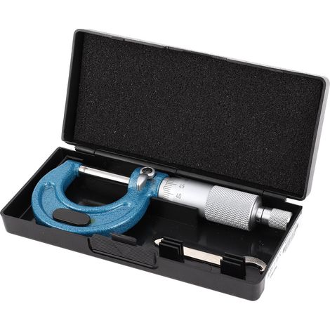 Micromètre extérieur de précision 0-25mm, palmer à vis haute qualité, instrument de mesure professionnel pour usage industriel (1/5)