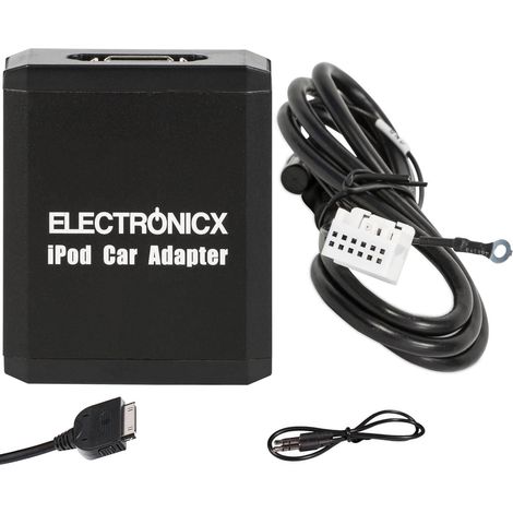 Adapter AUX iPhone iPad iPod CD Wechsler VW, Seat, Skoda, Audi 12 Pin - Auto Radio Adapter iPhone iPad iPod - Versand DE (1/4)