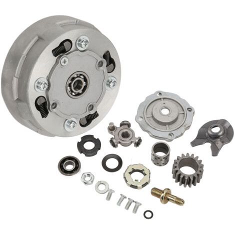 QORVA- Ensemble d'embrayage semi-automatique 17 dents pour 50 cc, 110 cc, 125 cc, 135 cc, ATV, Dirt Bike, Go Karts (1/5)