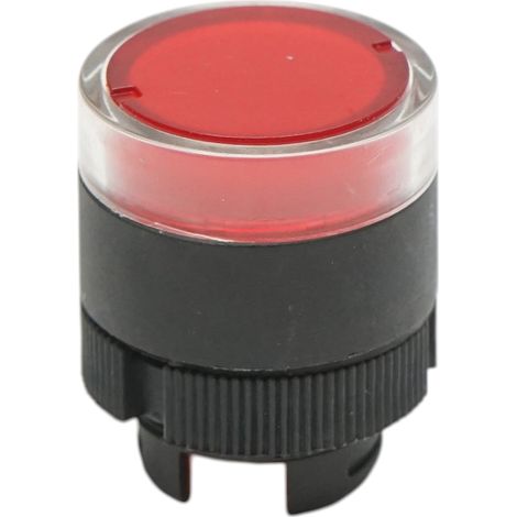 Testa pulsante di comando illuminata rossa Ø 22mm LAY5 Breckner Germany (1/5)
