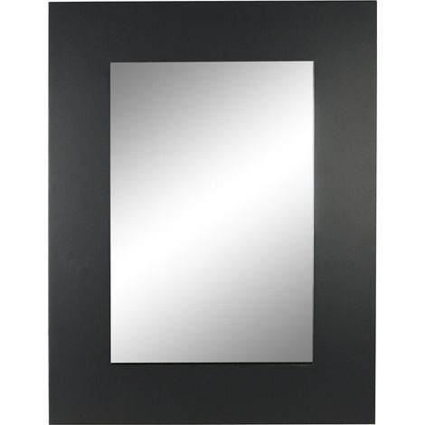 DKD Home Decor Miroir mural Noir Bois MDF 60x2.5x86 cm (1/3)