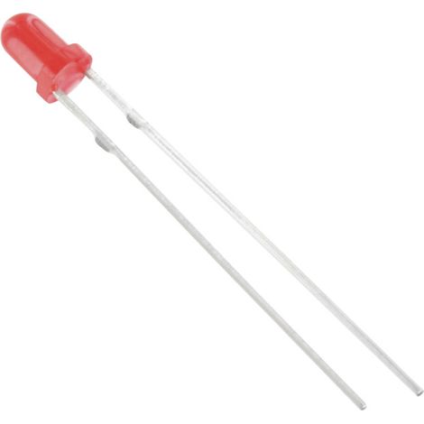 HuiYuan 3004R2D-EPC-S LED bedrahtet  Rot Rund 3 mm 75 mcd 60 ° 20 mA