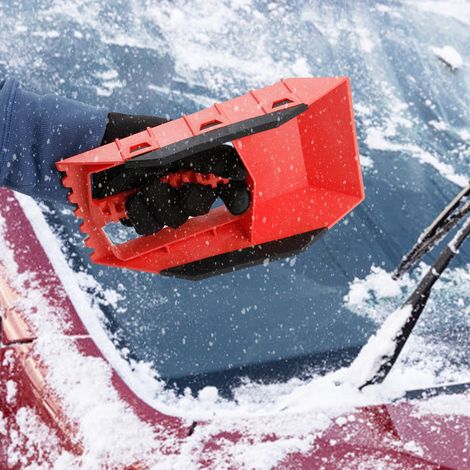 Pelle De Securite - 5 En 1 - Pour Neige Et Glace - Dimensions Compactes 24 X 14 X 5 Cm - Pour Voiture Et Plein Air - 1 Piece (1/5)