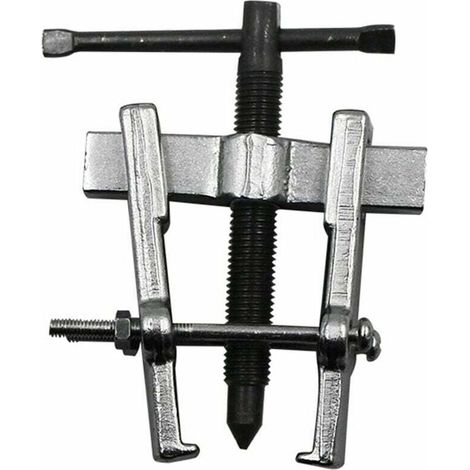Extractor de engranajes de doble mordaza de 65 mm: kit manual versátil para el desmontaje de automóviles.