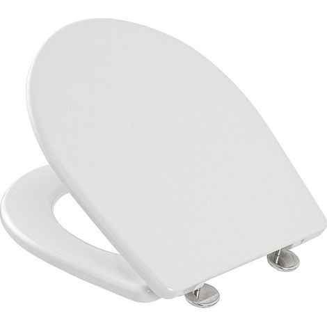 Sedile compatibile wc POZZI GINORI serie COLIBRI 2 in termoindurente bianco (1/3)