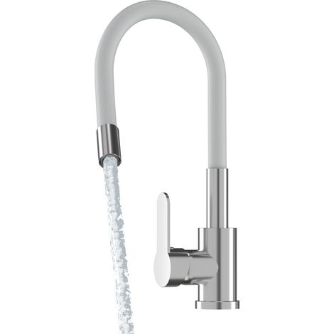 CUISINE Évier en granit BATTERY ELASTIC WHITE (1/5)