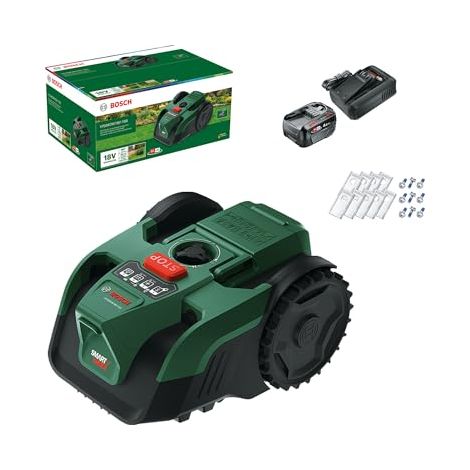 Cortacésped robot Bosch visimow18v-100 autónomo 18 Ah