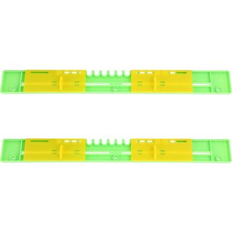 Hosie Protection Coulissante de Porte d'abeille, Matière Plastique Légère de Garde d'entrée de Ruche 2PCS Largeur de 4cm pour l'apiculture à la Maison (37.5CM) (1/5)