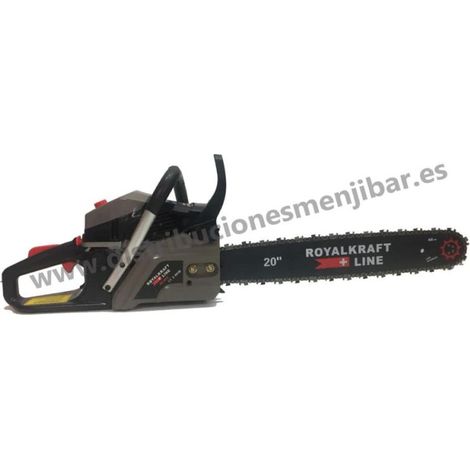 MOTOSIERRA PROFESIONAL 58CC DE MOTOR CON ESPADIN DE 55CM (1/4)