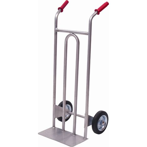 Carrello &quotFM&quot portacasse in acciaio inox AISI 304, ruote gomma piena