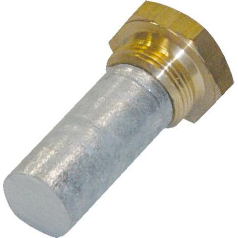 Anode bougie complète BAUDOIN - ORANGEMARINE - filetage m8 x 125