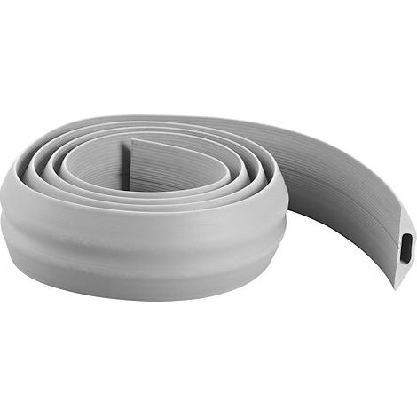 Gaine protège câbles 3 m gris largeur 83mm - Maxiburo (1/3)