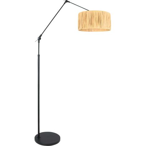 Steinhauer - lampada da terra - Prestige Chic - nero - erba
