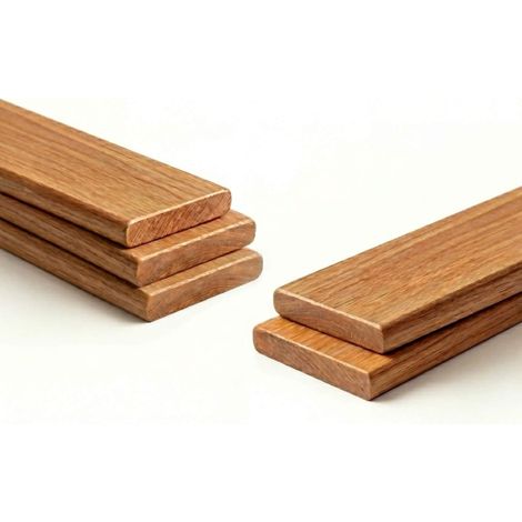 Lot de 5 lattes pour sommier et lit 70 cm - 700x53x8 mm Bois hêtre durable - 7 plis Remplacement - Rechange - Renfort pour sommier / bz / clic clac / canapé (1/5)