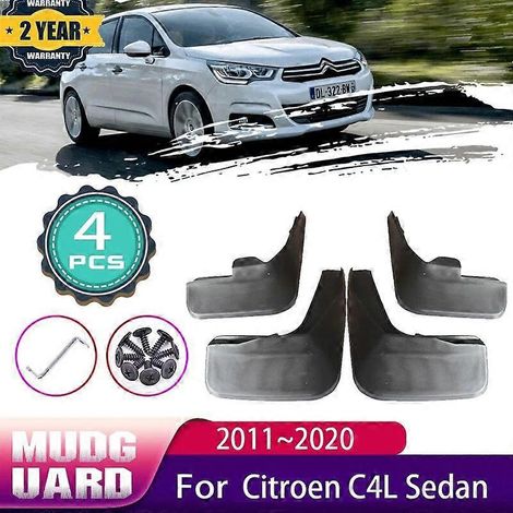 Garde-boue et bavettes pour Citroën C4 et C4L Berline (2011-2020) - Accessoires auto (1/5)
