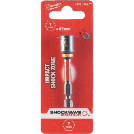 MILWAUKEE KOŃCÓWKA Z NASADKĄ  7mm (65mm)