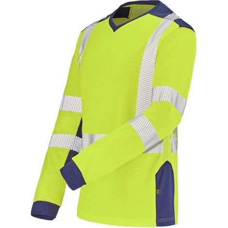 Cepovett T-Shirt Hochsichtbarkeit Fluo Gelb Sicherheit