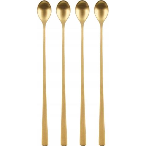 Cucharas para smoothie excellent-houseware acero inoxidable 26 cm (1/2)