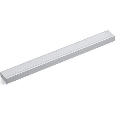 Griffleiste WE24 BA 192 mm Aluminium silber eloxiert (1/2)