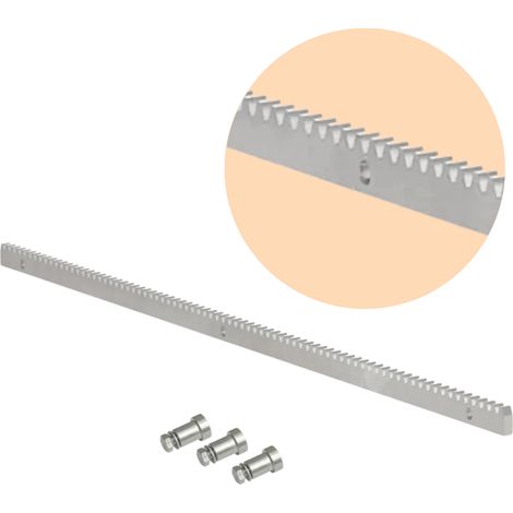 Crémaillère acier universelle 12x30