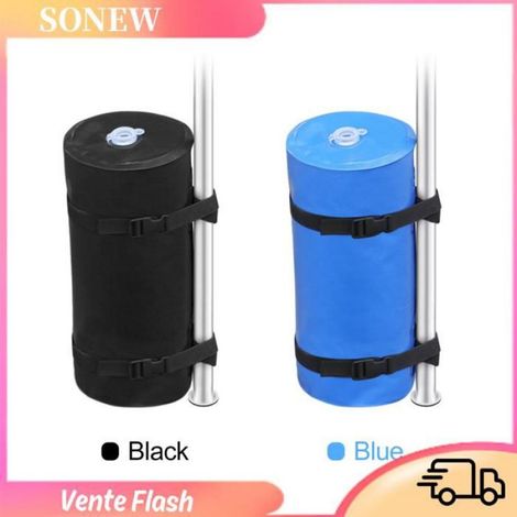 Sac De Poids D Eau - Pour Auvent Tonnelle Et Tente - PVC Robuste 24x40 Cm - 20 L - 1 Unite (1/5)