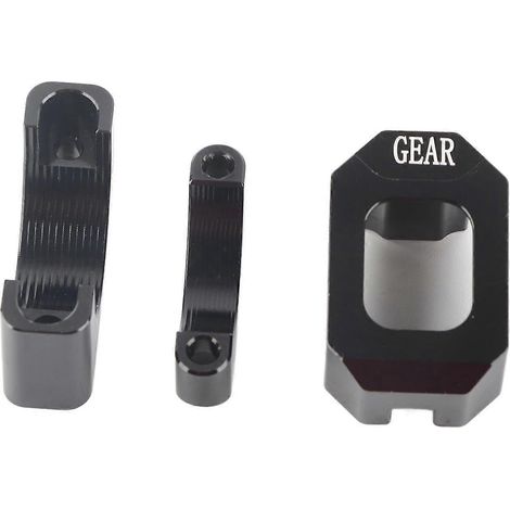 Universelle Halterung für Motorrad-Geschwindigkeitsanzeige aus CNC-gefrästem Aluminium.