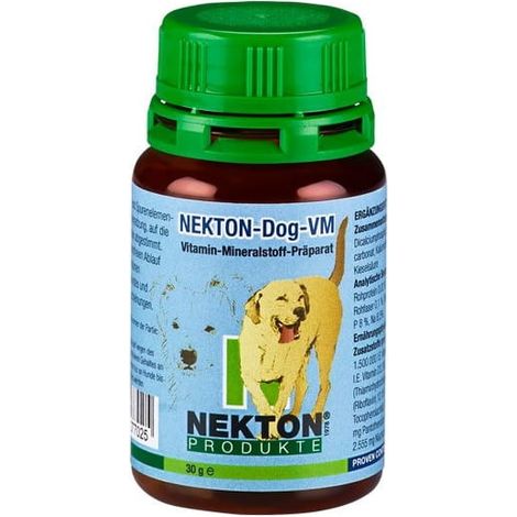 NEKTON Dog VM - vitaminas y minerales para perros 120g (1/2)