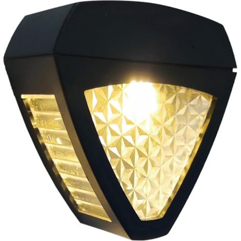 Lampe Solaire Murale Étanche Lampe Led Décorative Pour Jardin Terrasse Mur (1/5)