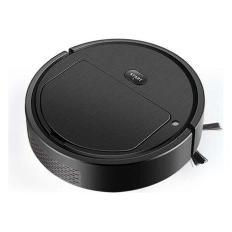 QORVA-Robot Aspirateur Laveur, Aspirateur Robot Laveur avec auto-boost, 5.5cm Super-mince, Auto-rechargeable, idéal pour nettoyer les poils d'animaux, les tapis, les carreaux, les sols durs,de