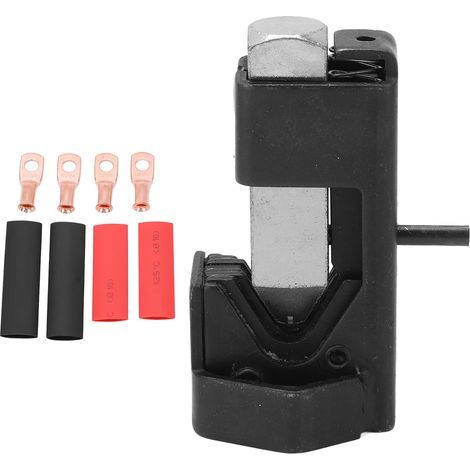 Outil de sertissage de borne de cosse de câble de batterie de pince à sertir de marteau pour 8AWG 6AWG 4AWG 2AWG 1/0 3/0 (1/5)
