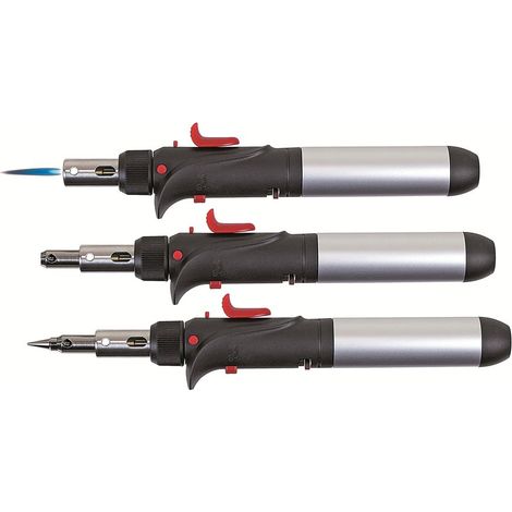 ROTHENBERGER Appareil a souder 3 en 1 - Flamme, air chaud, Fer a souder - 1450°C - Argent (1/2)