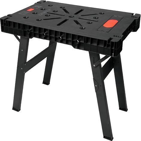 Banco de trabajo plegable 5 en 1 de Awtools con regleta de enchufes (1/5)