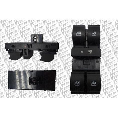 Contacteur lève-vitre avant gauche compatible Fiat, Opel