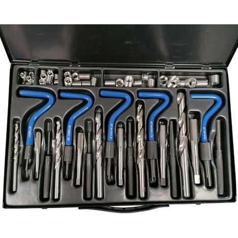 Filets rapportes type helicoil assortiment m6x100 à m14x200